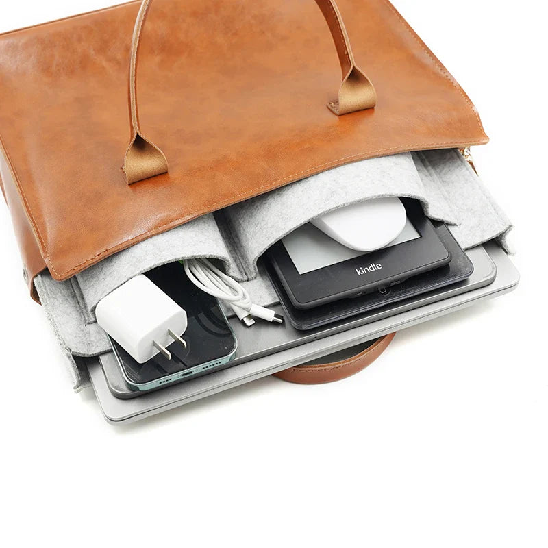 Sac à main ordinateur élégant femme