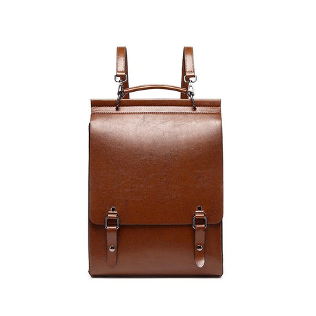 Sac à Dos Cartable Design Vintage pour Femme