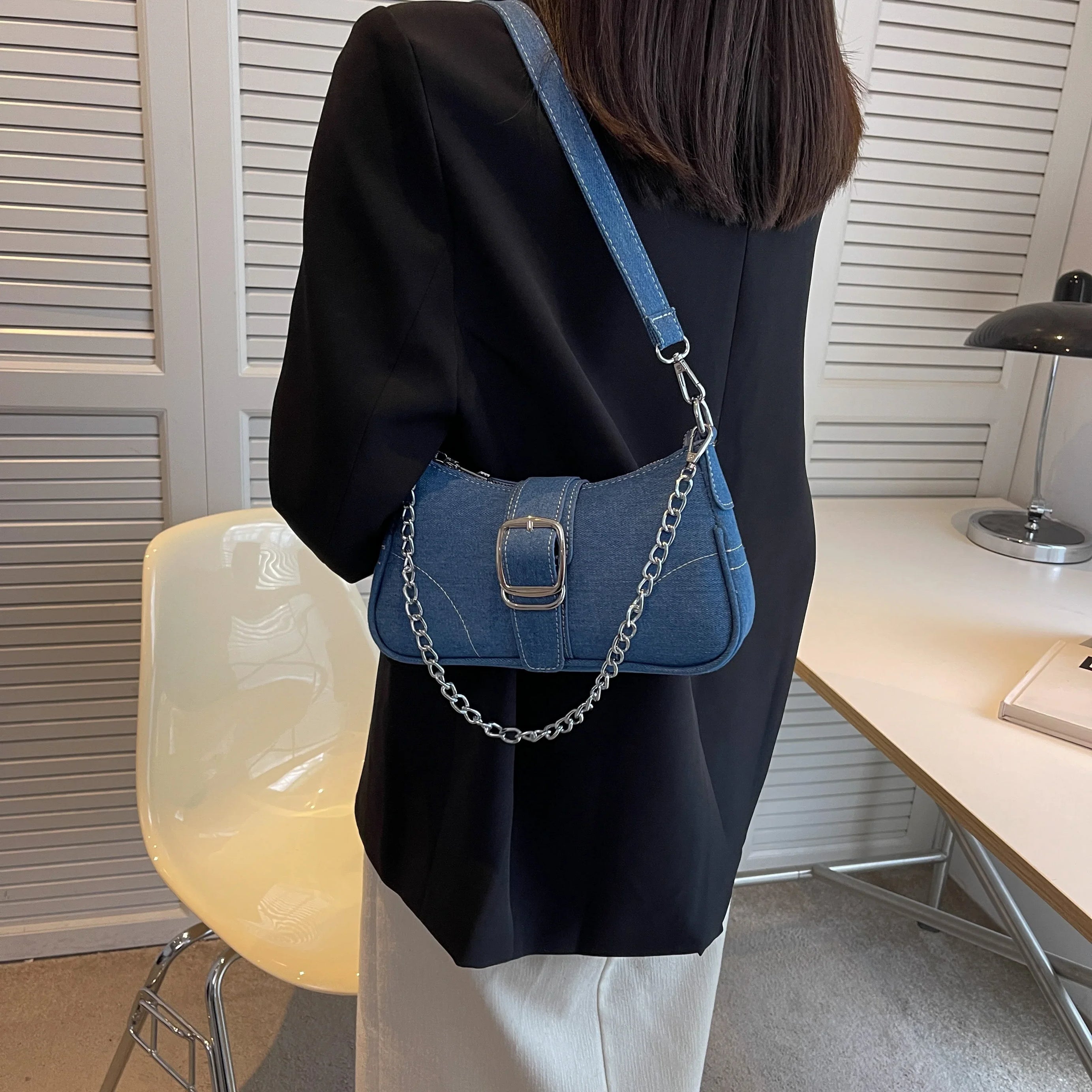 Sac à main jean chic