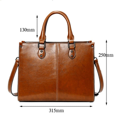 Sac à Main en Cuir Marron