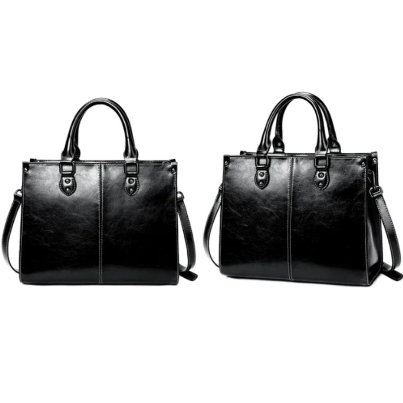 Sac à Main en Cuir Marron