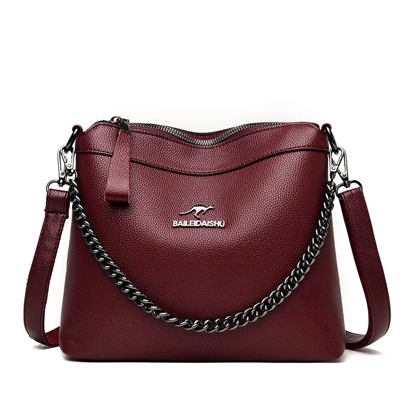 Sac à Main PU avec Chaîne
