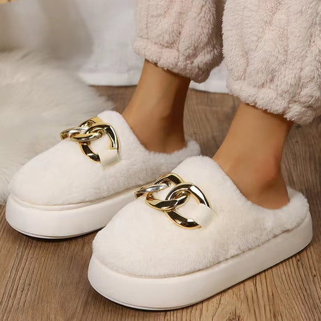 Sandales en fourrure pour femmes - Scull