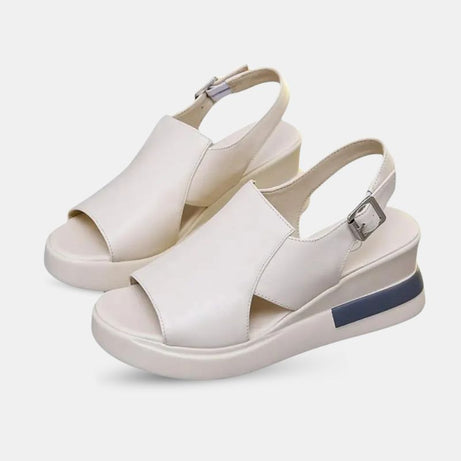 Sandale Femme Chic et Confortable avec Lanière sur le Talon