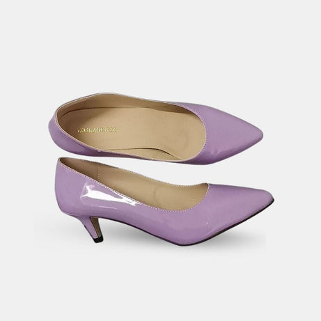 Sandale Talon Femme 5 - 7 cm Violette de Style Escarpin