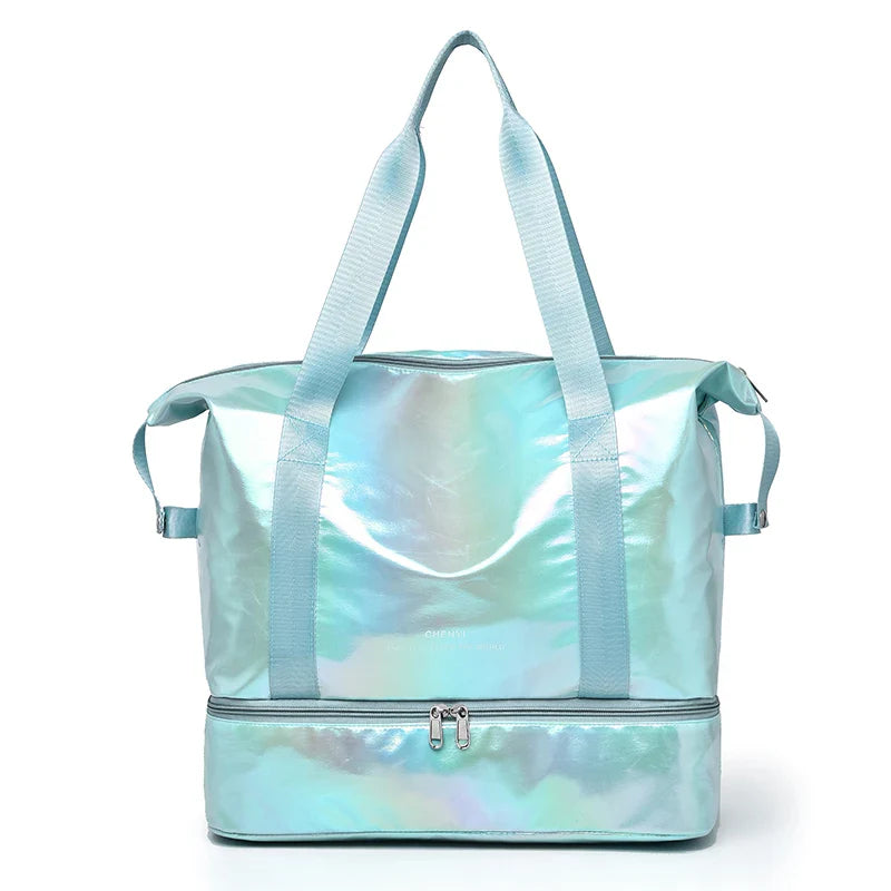 Sac à main avion toile multi poche coloré
