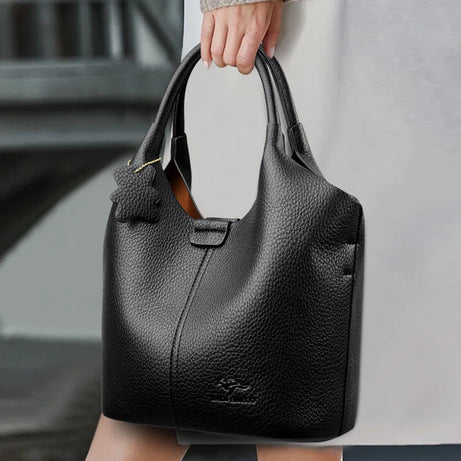 Sac à Main Noir Luxe avec Bandoulière