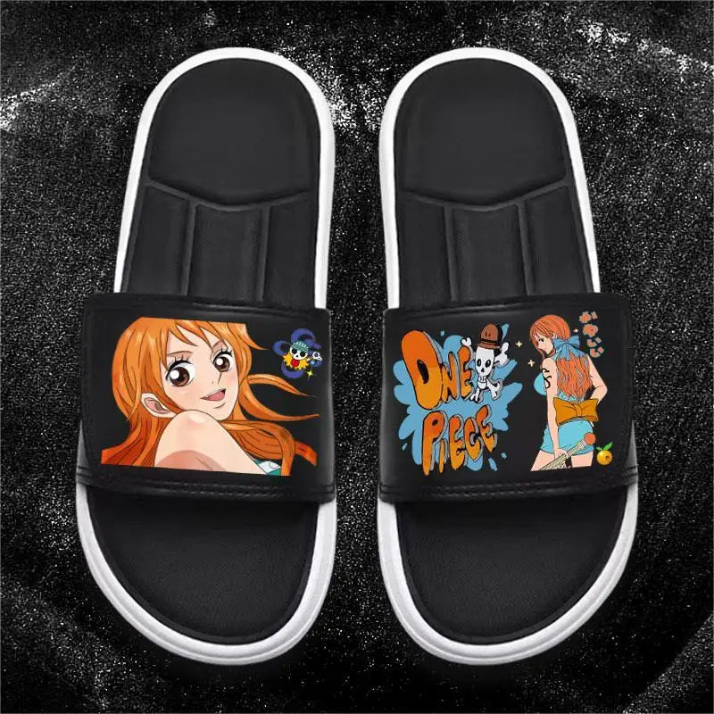 Chaussure manga one piece - Chaussons confortables style plat inspirés de