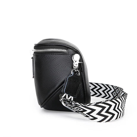 Sac à main banane cuir femme