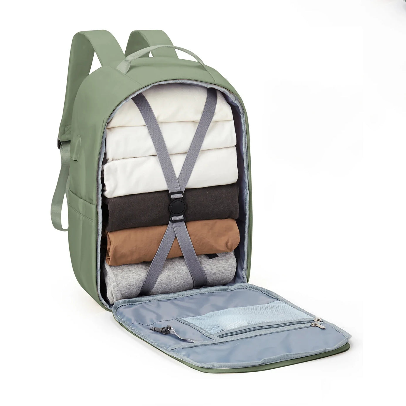 Sac à dos et sac à main avion