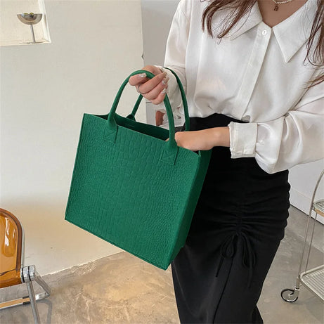 Sac Tote Effet Matelassé et Décontracté