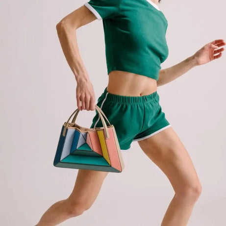 Sac à Main Design Géométrique Audacieux