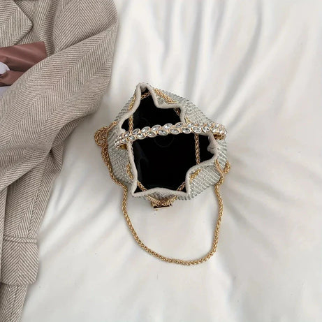 Sac Femme Bourse Luxueux à Strass