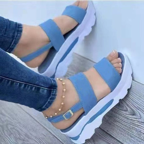 Sandales À Talons Décontractée pour femmes - Mujer