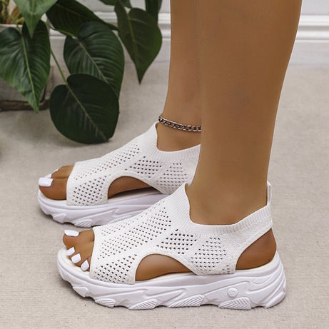 Sandales d'Été en Maille pour Femme - Gladiateur