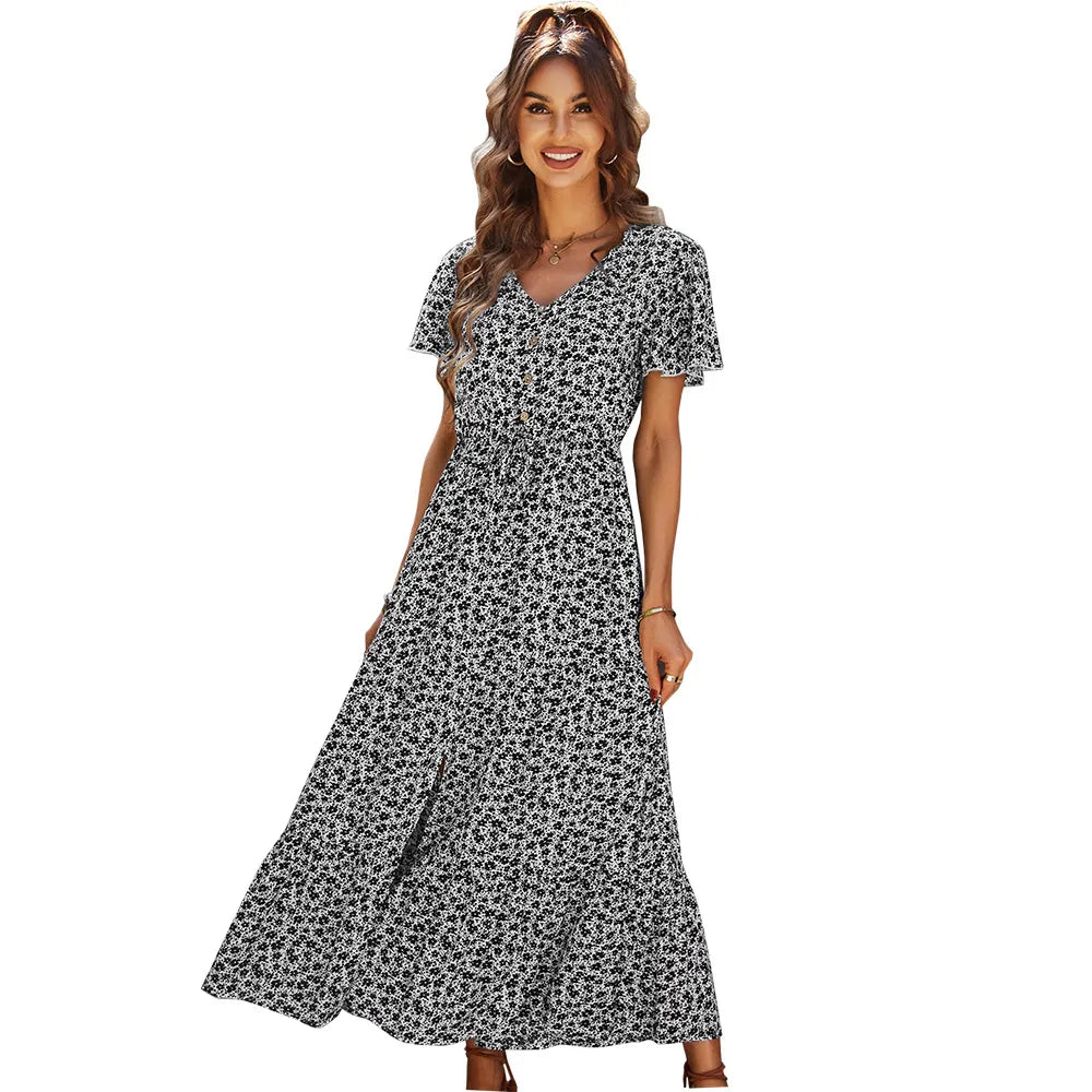 Robe bohème vintage pour femmes