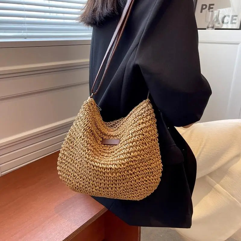 Sac en Paille Bandoulière