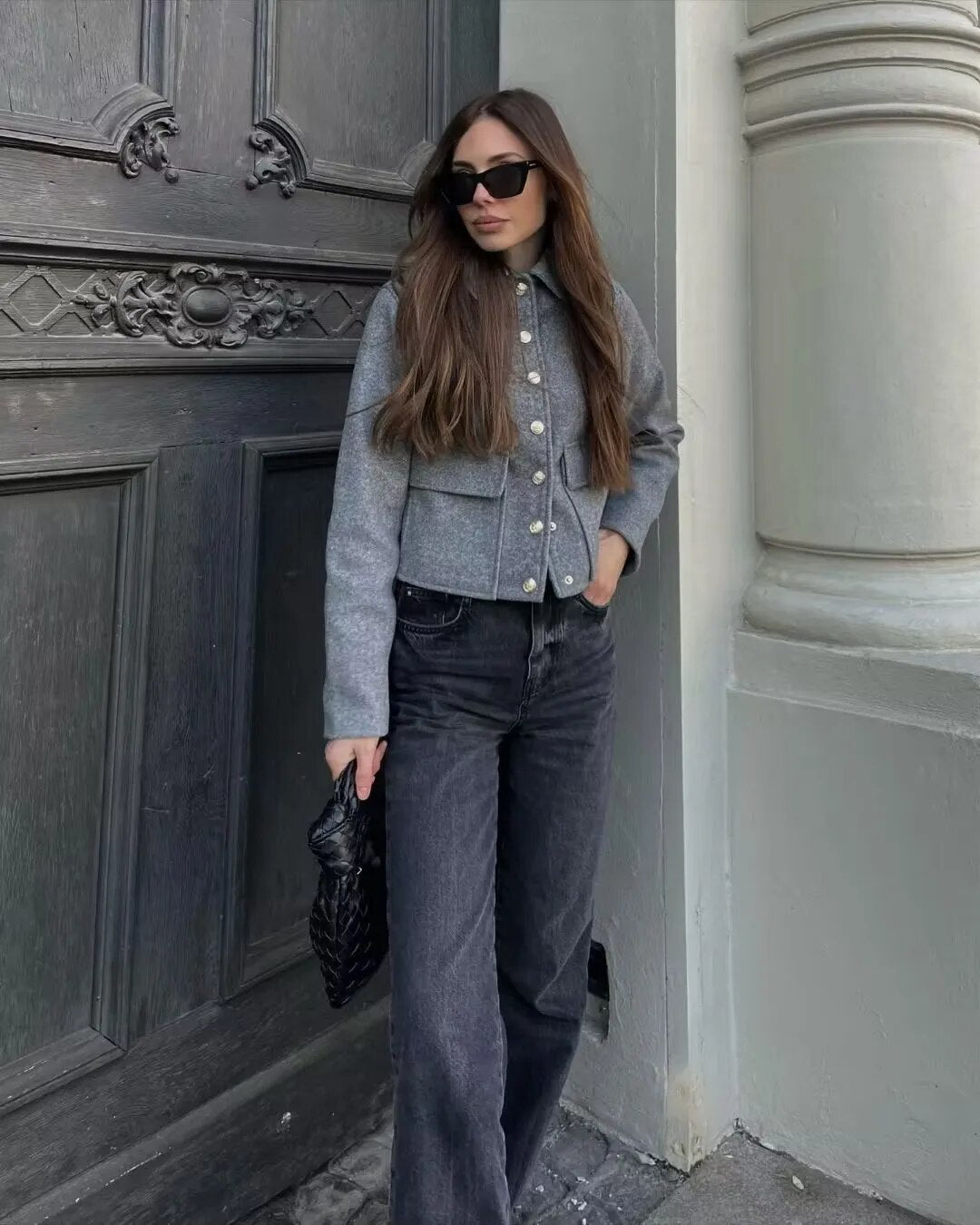 Chic Single-Breasted Jacket for Women