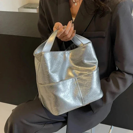 Sac à Main Fourre-Tout Spacieux Design Minimaliste et Élégant