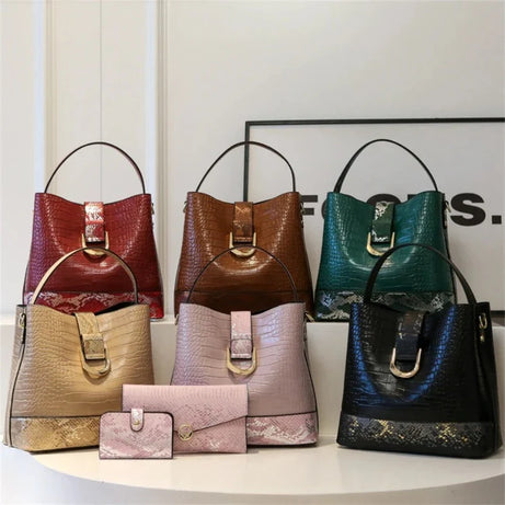 Sac à Main Femme avec Portefeuille Assorti