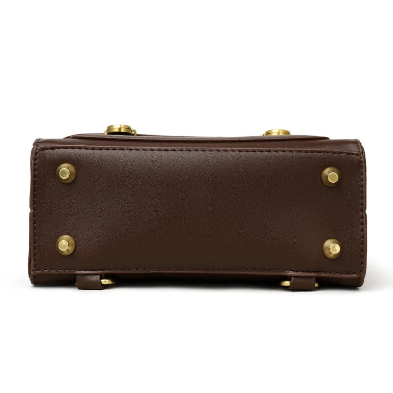 Sac Cartable Femme Carré et Vintage