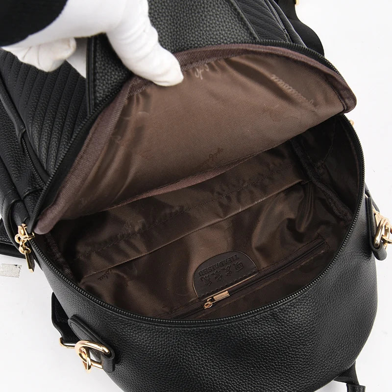 Sac à Main et à Dos Femme Robuste et Multipoches