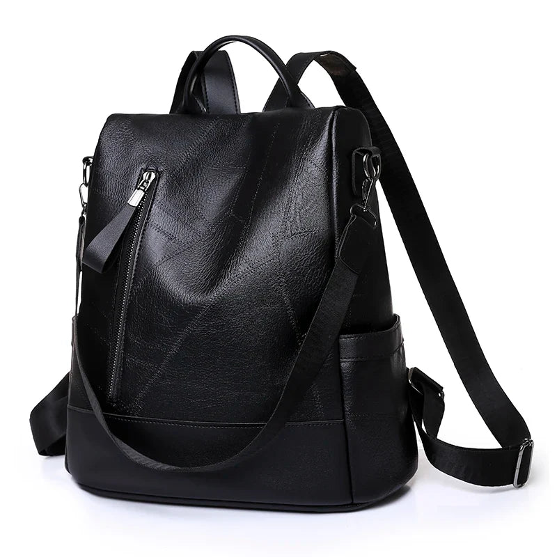 Sac à dos et à main femme cuir souple