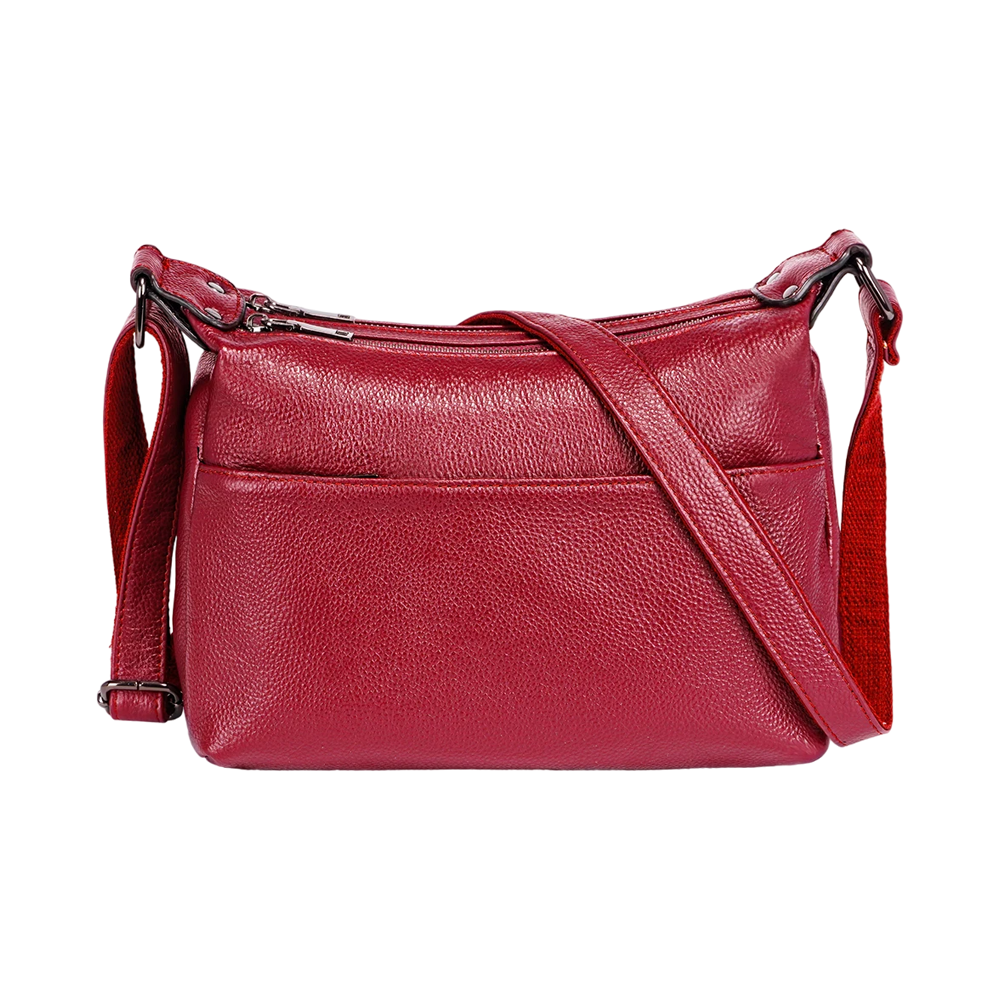 Sac à main cuir souple bandoulière femme