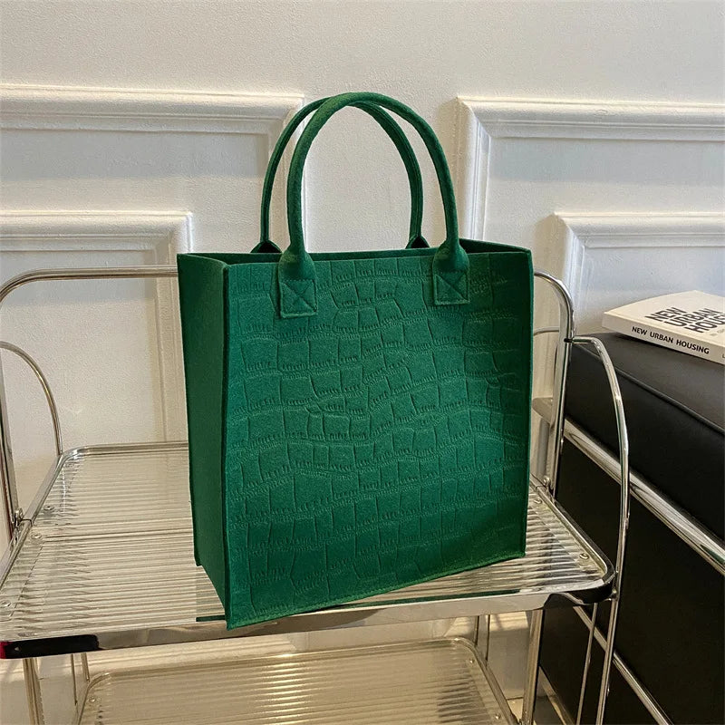 Sac Tote Effet Matelassé et Décontracté
