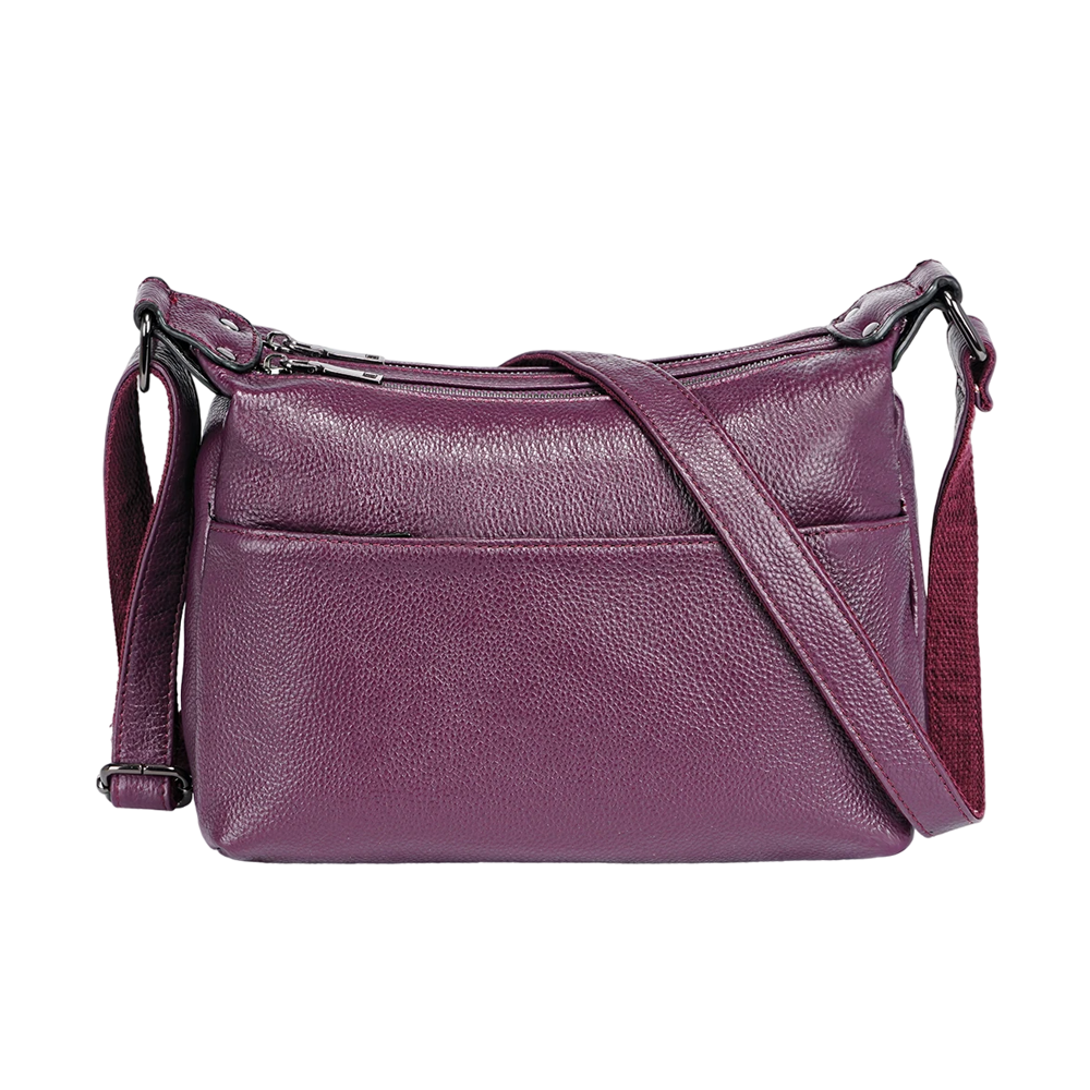 Sac à main cuir souple bandoulière femme