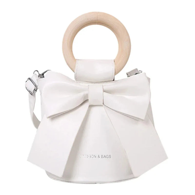 Sac Femme Bourse Chic à Noeud de Papillon