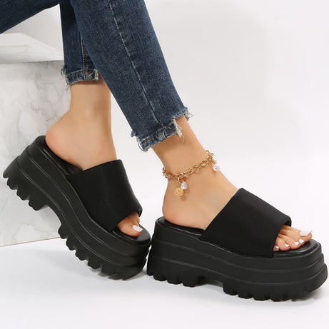 Nylon-Keilsandalen für Damen - Voot