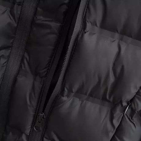 Veste à patte zippée à manches longues pour femmes