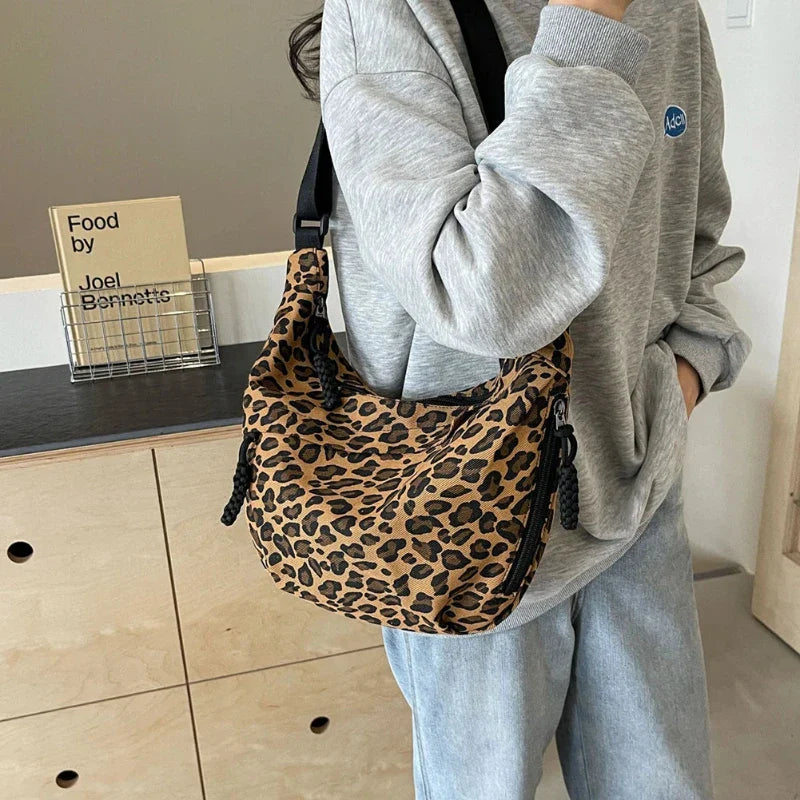 Sac Banane Léopard à Bandoulière