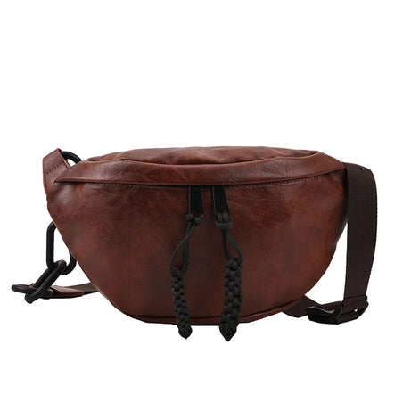 Sac à main banane cuir