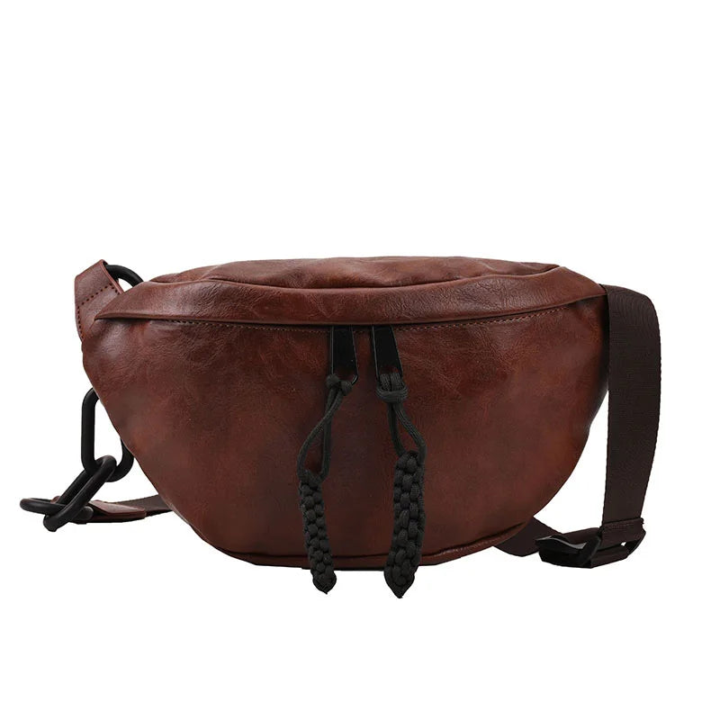 Sac à main banane cuir