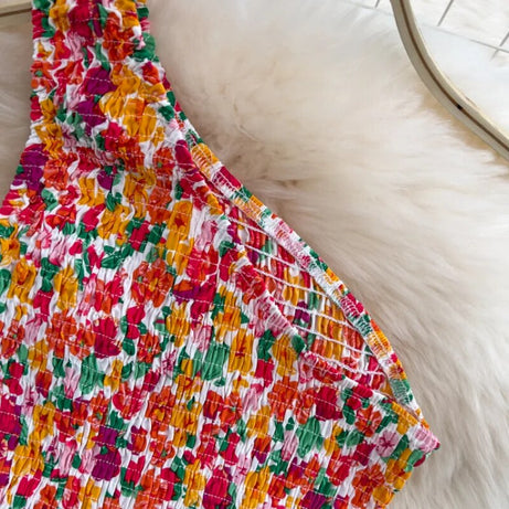Robe Bohème à imprimé floral pour femmes Fitta