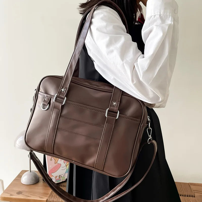 Sac Cartable Femme de Style Japonais