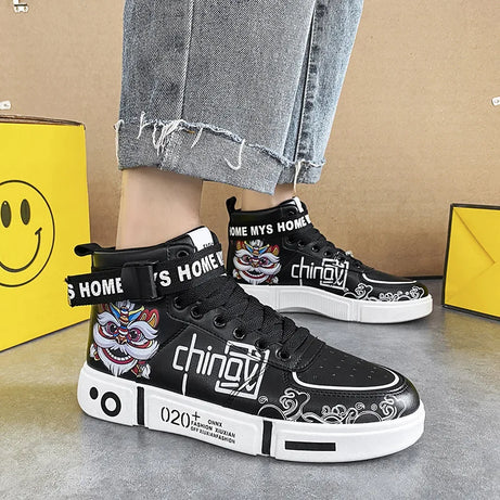 Chaussure manga one piece - Baskets hautes respirantes pour fans d'Anime