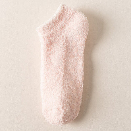 Chaussettes femme antidérapantes moelleuses