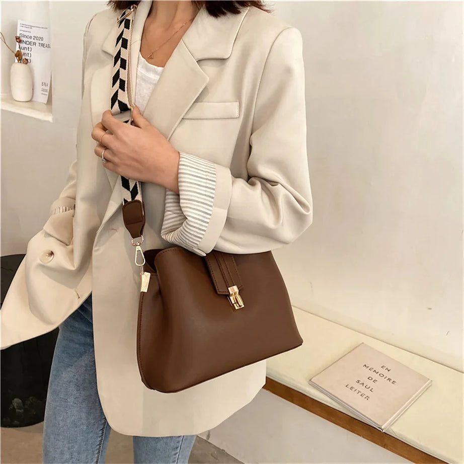 Sac à Main Femme Avec Large Bandouliere