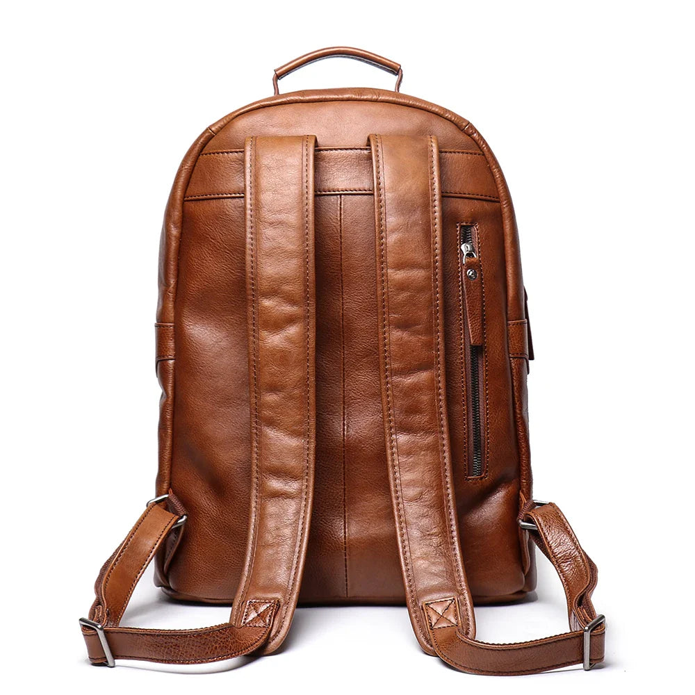 Sac à main à dos cuir homme