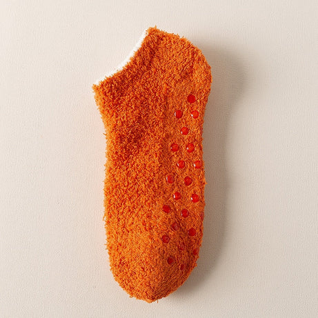 Chaussettes femme antidérapantes moelleuses