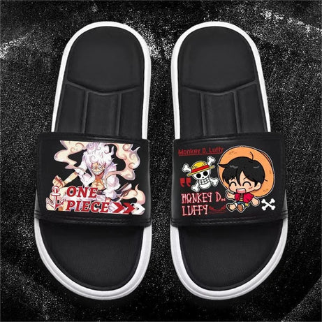 Chaussure manga one piece - Chaussons confortables style plat inspirés de