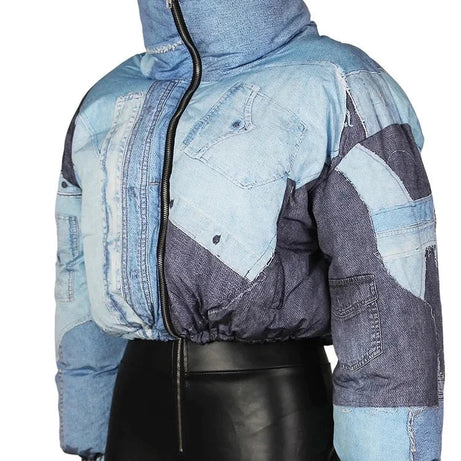 DOUDOUNE EN DENIM DOUBLE DUVET