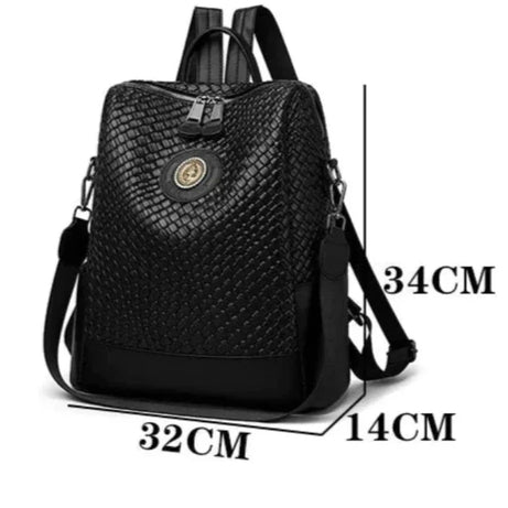 Sac à Main et à Dos Femme Raffiné et Élégant Noir