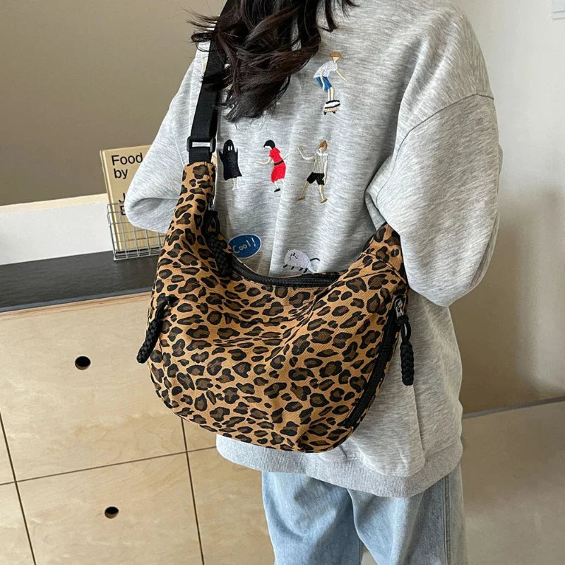 Sac Banane Léopard à Bandoulière