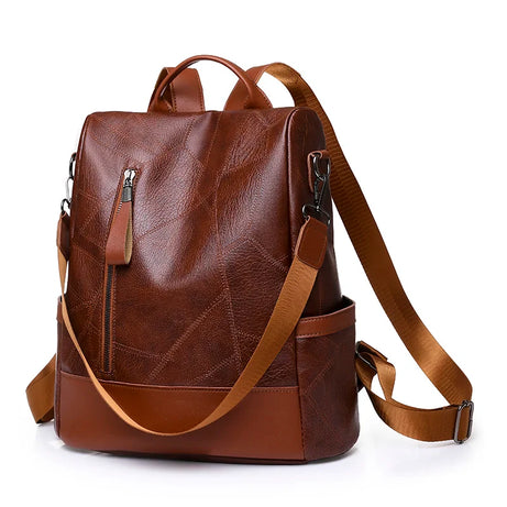 Sac à dos et à main femme cuir souple