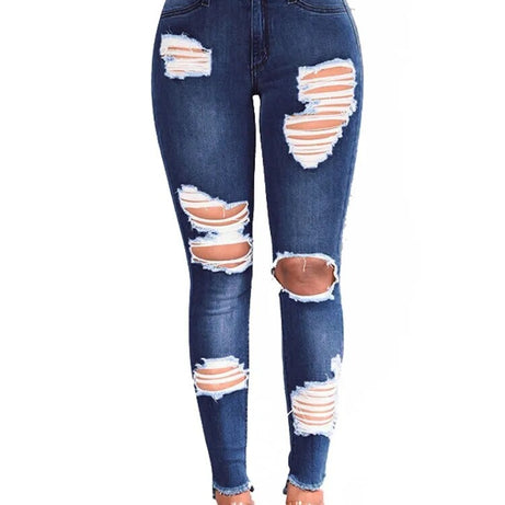 Jean Déchiré en Denim pour Femme JEFF