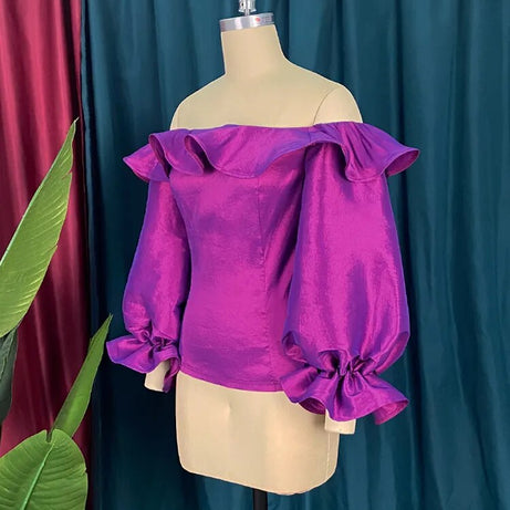 Chemisier à Volants pour Femme Shappo